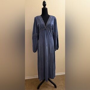 ASOS Petite Blue Maxi Dress